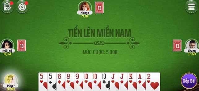 Tiến Lên Miền Nam: Chiến Lược Thắng Lợi Tức Thì 21 Người mới chơi thường không sắp xếp bài hợp lý